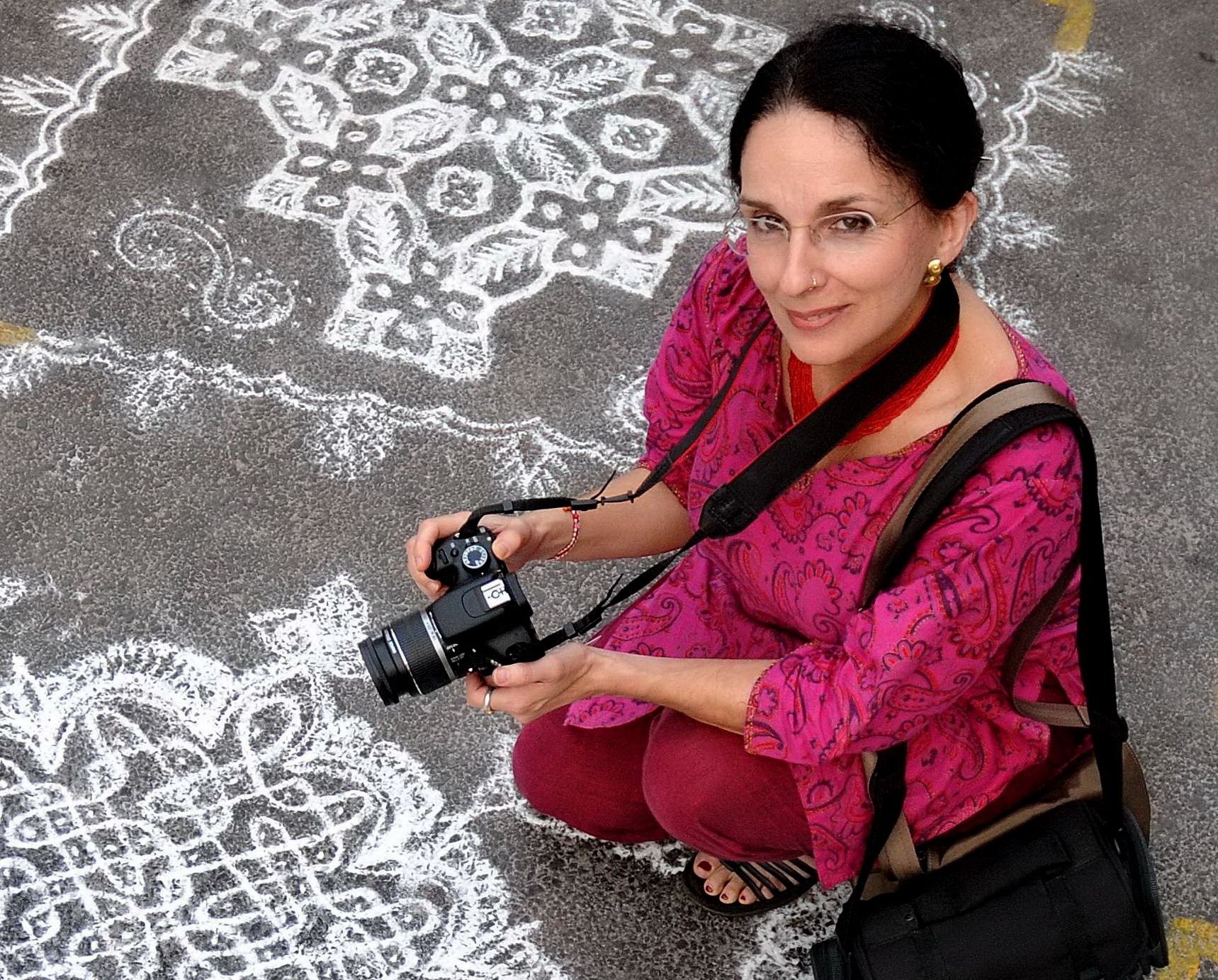 Spotting a French mami in Mylapore