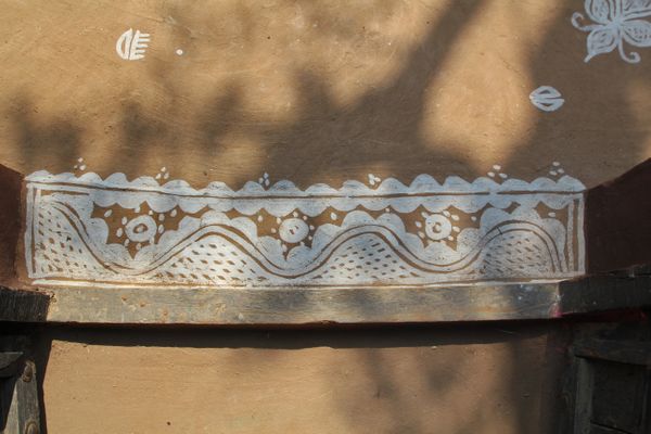 Rajasthan mandana, "Thresholds" — part 9