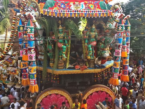Kapaleeswarar temple, the chariot festival