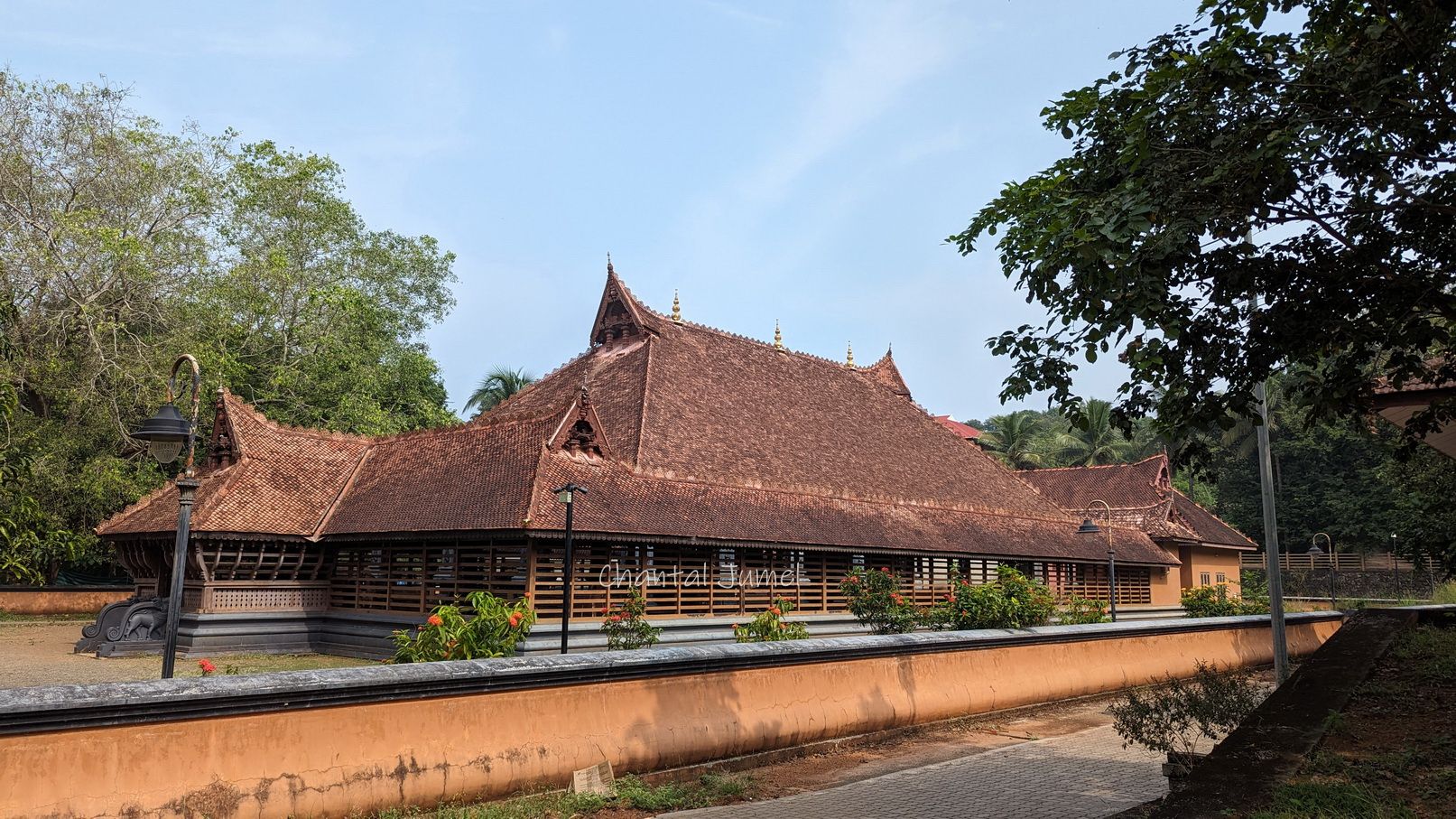 Kalam du Kérala, " Visiter l'école du Kalamandalam " — partie 2