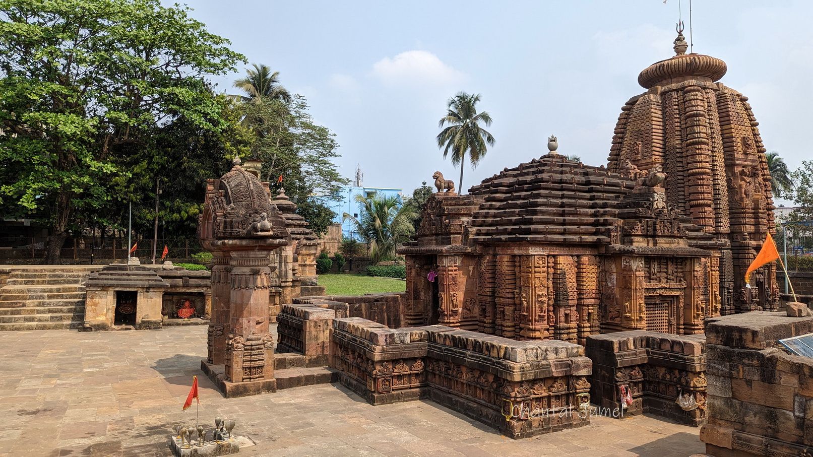 Chita de l'Odisha, " Temples de Bhubaneswar " — partie 3