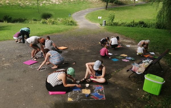 Atelier kolam à Saint-Yrieix